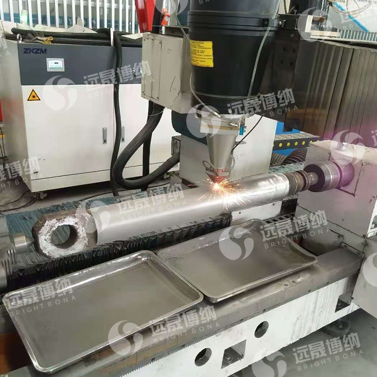 液壓油缸高速激光熔覆